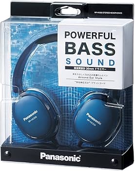 Amazon.co.jp: パナソニック ステレオヘッドホン ブルー RP-HX350-A